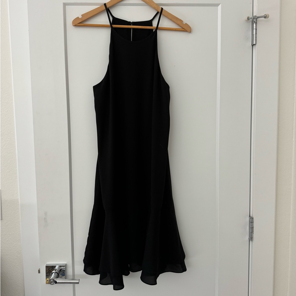 Charles Henry Swing Ruffle Dress